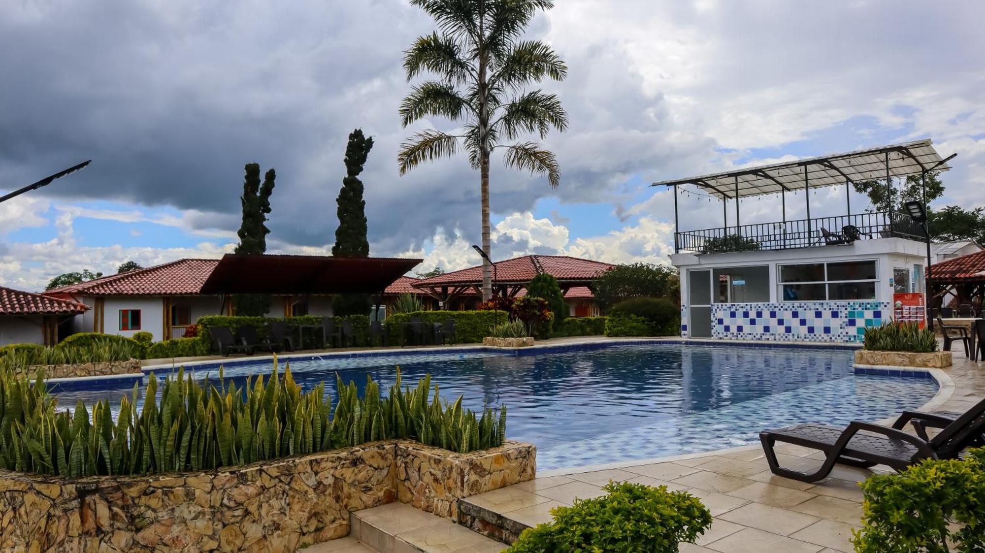 Hotel Parque De Los Arrieros Montenegro Eksteriør bilde